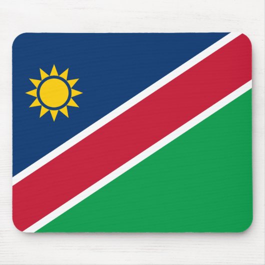 Vlag van Namibië Muismat (Voorkant)