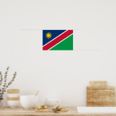 Vlag van Namibië Poster (Keuken)
