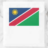 Vlag van Namibië Rechthoekige Sticker (Tas)