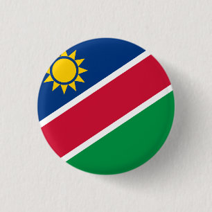 Vlag van Namibië Ronde Button 3,2 Cm