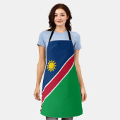 Vlag van Namibië Schort (Gedragen)