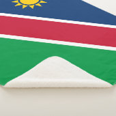 Vlag van Namibië Sherpa Deken (3/4)