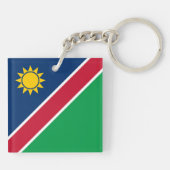 Vlag van Namibië Sleutelhanger (Achterkant)