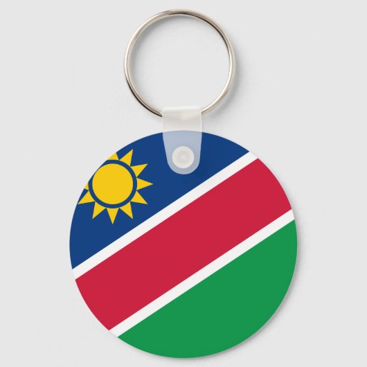 Vlag van Namibië Sleutelhanger (Voorkant)