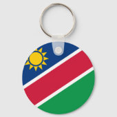 Vlag van Namibië Sleutelhanger (Achterkant)