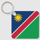 Vlag van Namibië Sleutelhanger (Voorkant)