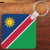 Vlag van Namibië Sleutelhanger (Achterkant)