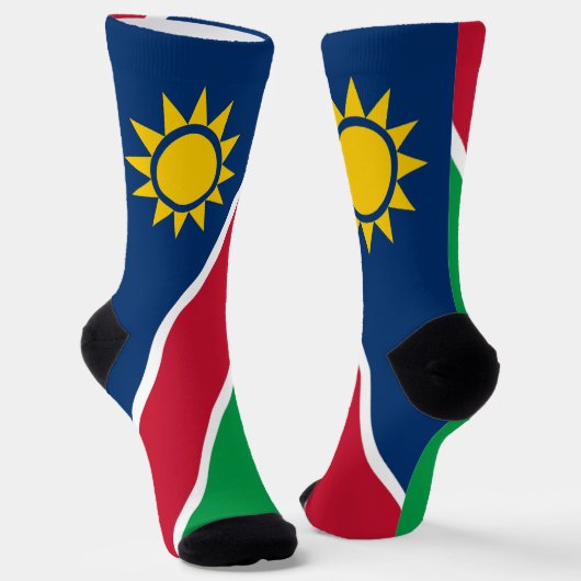 Vlag van Namibië Sokken (Gebogen)