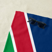 Vlag van Namibië Strandlaken (In situ)