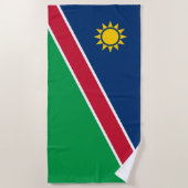 Vlag van Namibië Strandlaken (Voorkant)