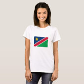 Vlag van Namibië T-shirt (Voorkant volledig)