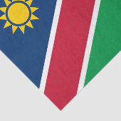 Vlag van Namibië Tissuepapier (Detail)