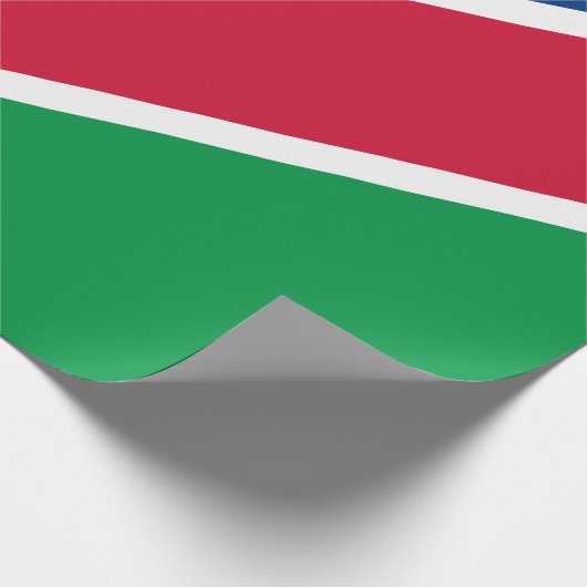 Vlag van Namibië (Zuid-Afrika) Cadeaupapier (Hoek)