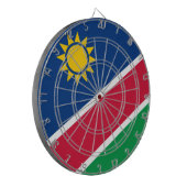 Vlag van Namibië (Zuid-Afrika) Dartbord (Voorkant Links)