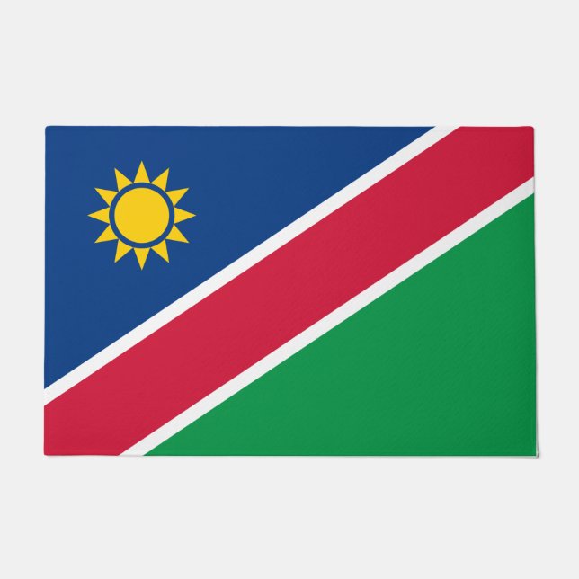 Vlag van Namibië (Zuid-Afrika) Deurmat (Voorkant)