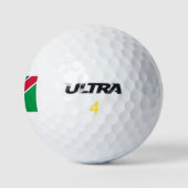 Vlag van Namibië (Zuid-Afrika) Golfballen (Logo)