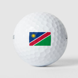 Vlag van Namibië (Zuid-Afrika) Golfballen