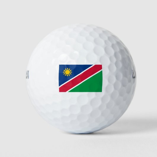 Vlag van Namibië (Zuid-Afrika) Golfballen (Voorkant)