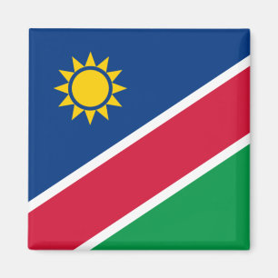 Vlag van Namibië (Zuid-Afrika) Magneet
