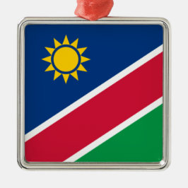 Vlag van Namibië (Zuid-Afrika) Metalen Ornament