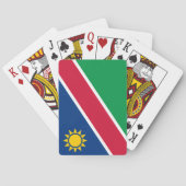 Vlag van Namibië (Zuid-Afrika) Pokerkaarten (Achterkant)