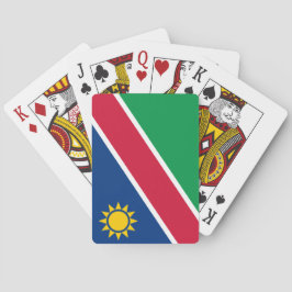 Vlag van Namibië (Zuid-Afrika) Pokerkaarten