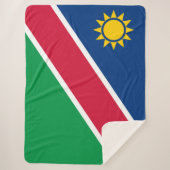Vlag van Namibië (Zuid-Afrika) Sherpa Deken (Voorkant)