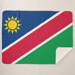 Vlag van Namibië (Zuid-Afrika) Sherpa Deken