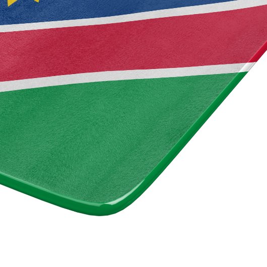 Vlag van Namibië (Zuid-Afrika) Snijplank (Hoek)