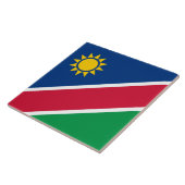 Vlag van Namibië (Zuid-Afrika) Tegeltje (Zijkant)