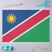 Vlag van Namibië (Zuid-Afrika) Tissuepapier (Craft)