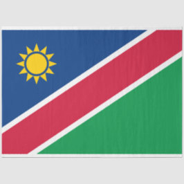 Vlag van Namibië (Zuid-Afrika) Tissuepapier