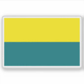 Vlag van Narva, Estland Sticker (Voorkant)