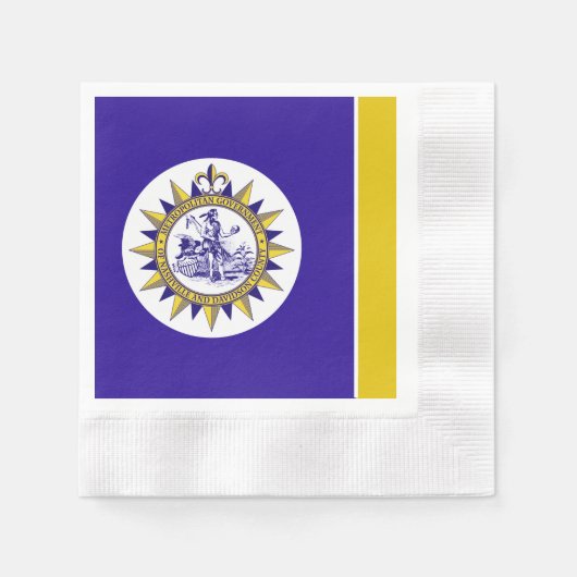 vlag van Nashville Servet (Voorkant)
