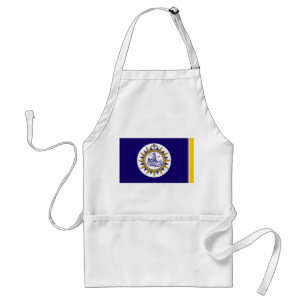 Vlag van Nashville, Tennessee Adult Apron Standaard Schort
