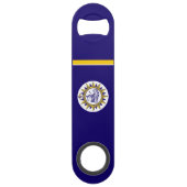 Vlag van Nashville, Tennessee Bar Key Speed Flessenopener (Voorkant)