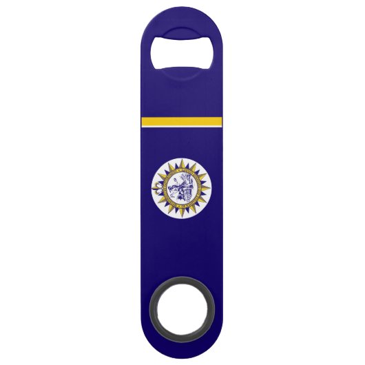 Vlag van Nashville, Tennessee Bar Key Speed Flessenopener (Voorkant)
