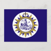 Vlag van Nashville, Tennessee Briefkaart (Voorkant)