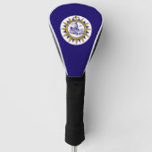 Vlag van Nashville, Tennessee Golfheadcover (Voorkant)