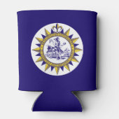 Vlag van Nashville, Tennessee Koelbox Blikjeskoeler (Achterkant)