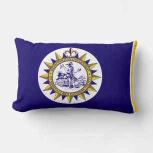 Vlag van Nashville, Tennessee Lumbar Pillow Kussen
