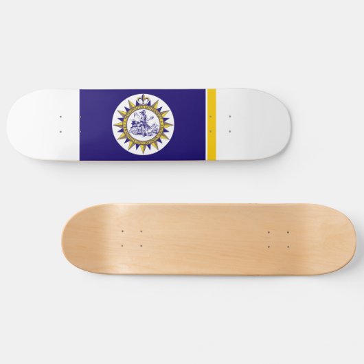 Vlag van Nashville, Tennessee Persoonlijk Skateboard (Horizontaal)