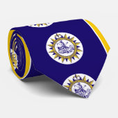 Vlag van Nashville, Tennessee Stropdas (Opgerold)