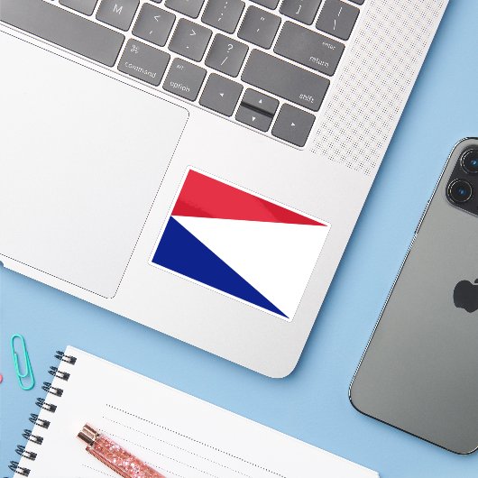 Vlag van Natalia, Afrika Sticker (Laptop met iPhone)