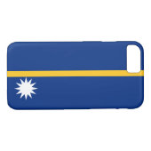 Vlag van Nauru Case-Mate iPhone Case (Achterkant (Horizontaal))
