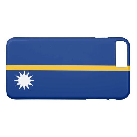 Vlag van Nauru Case-Mate iPhone Case (Achterkant (Horizontaal))