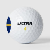 Vlag van Nauru Golfballen (Logo)