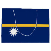 Vlag van Nauru Groot Cadeauzakje (Achterkant)