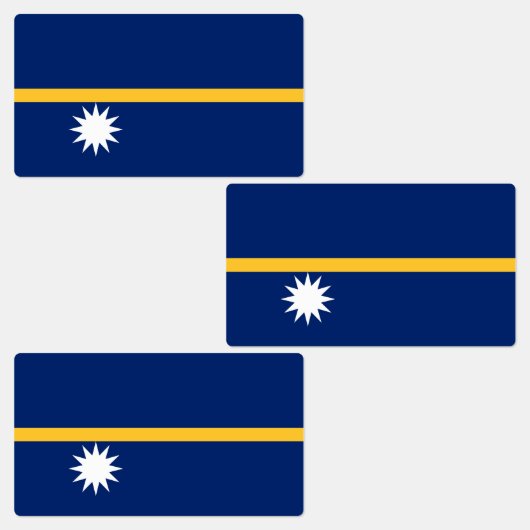 Vlag van Nauru Labels (Groep)
