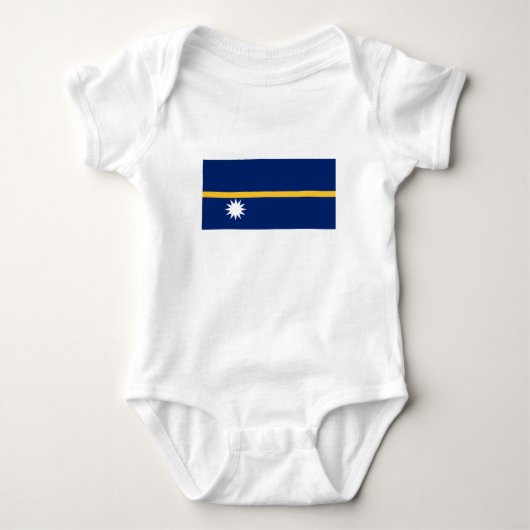 Vlag van Nauru Romper (Voorkant)